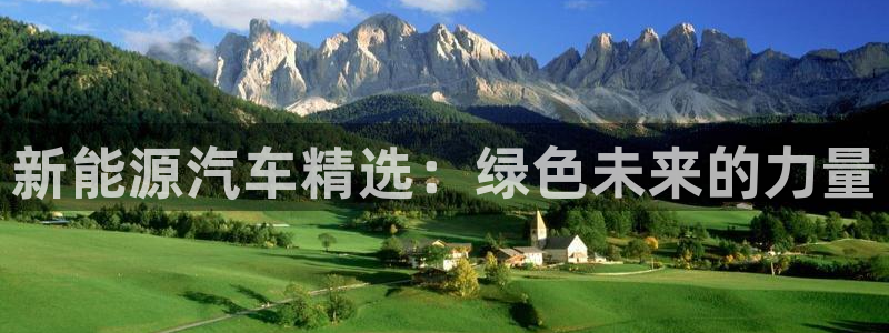 门徒娱乐项目叫什么名字:新能源汽车精选:绿色未来的力量